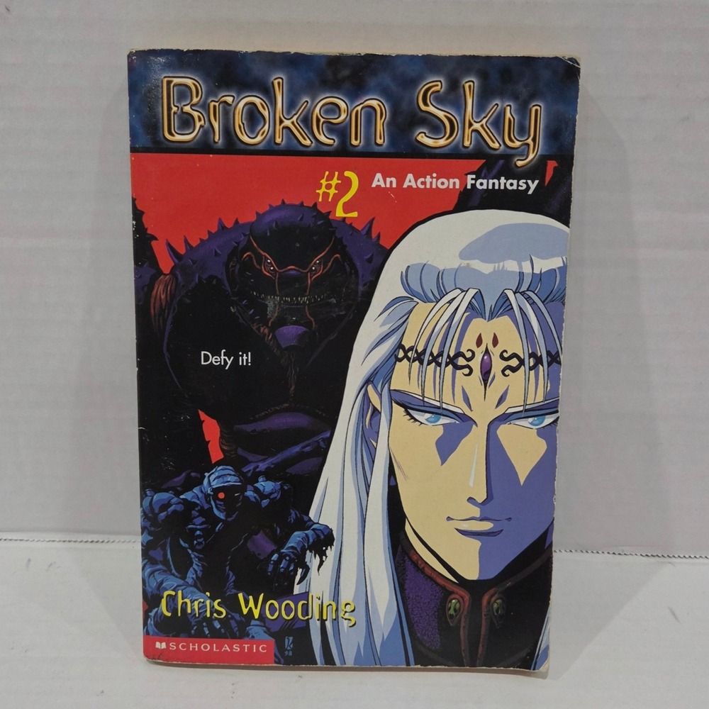 Broken Sky #2 An Action Fantasy Chris Wooding Scholastic Paperback Book